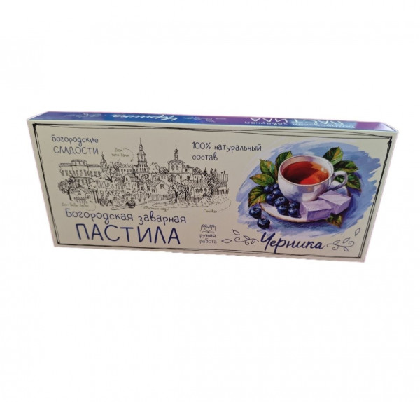 №1 Пастила заварная "Черника", 250г в Лысьве
